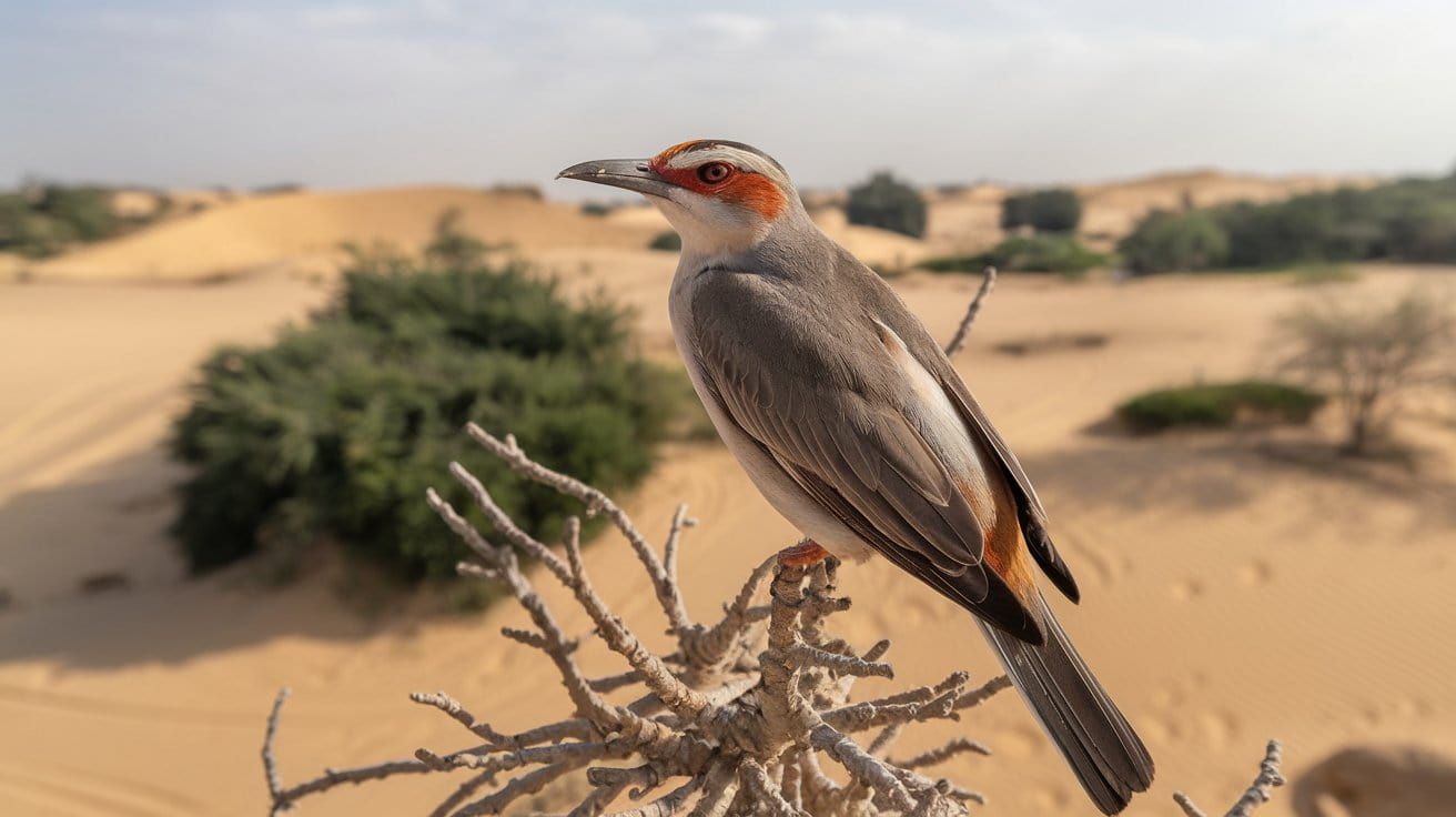 Egyptian Whoop Bird Eye