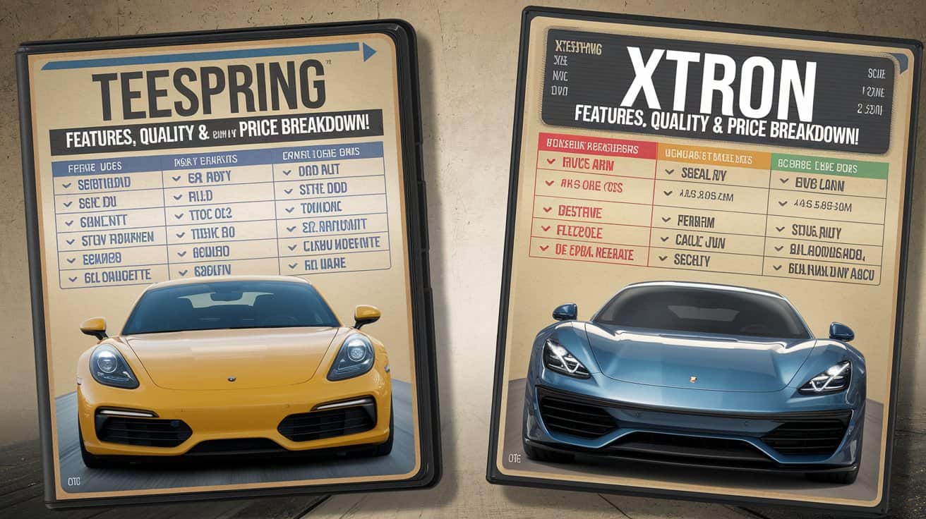 Teespring Vs Xtron Car Dvds – Features,Quality & Price!