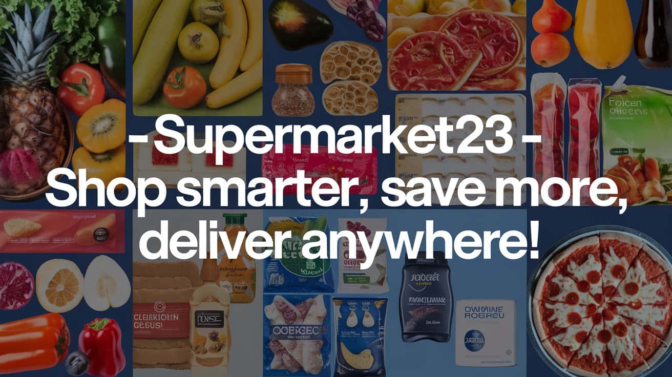 Supermarket23 – Shop Smarter, Save More, Deliver Anywhere!