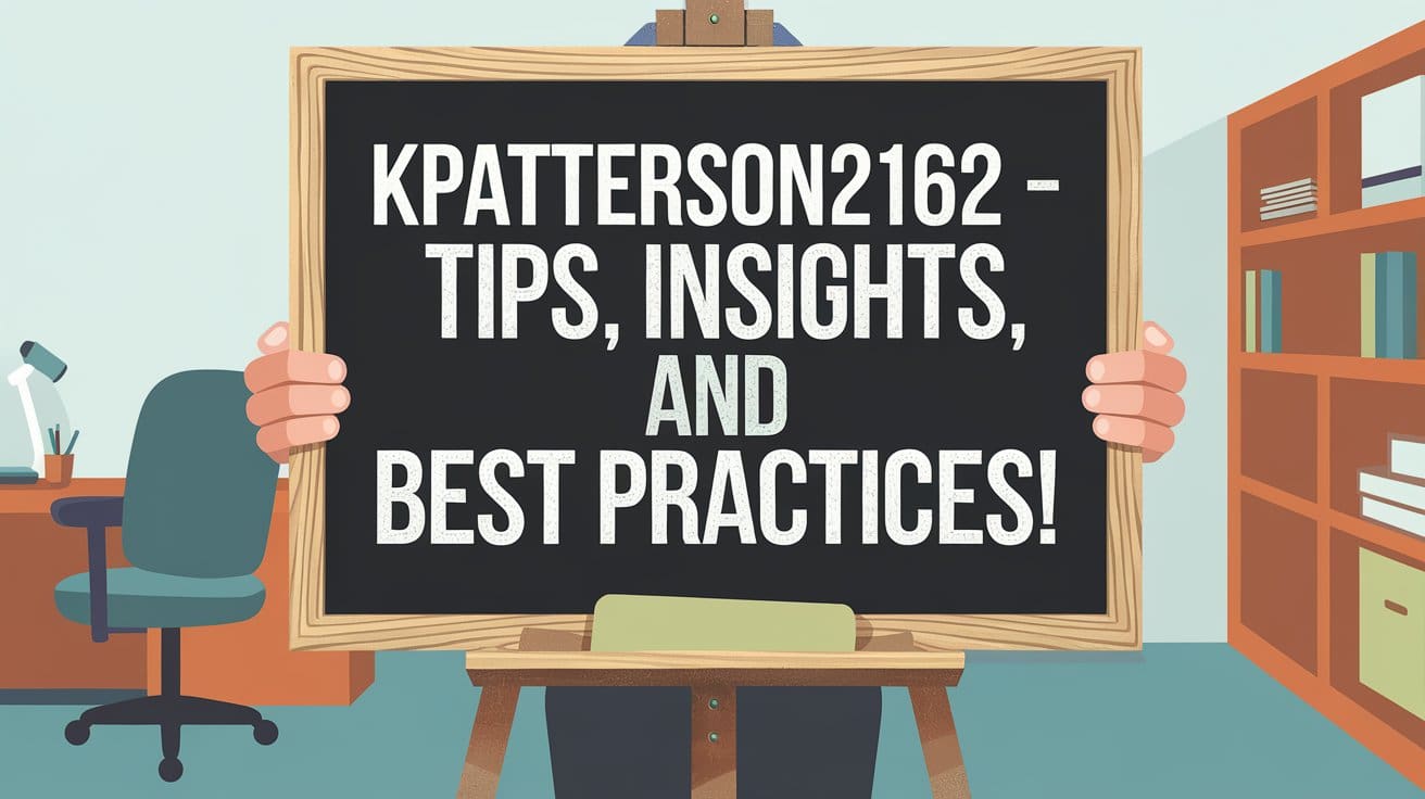 Kpatterson2162 – Tips, Insights, and Best Practices!