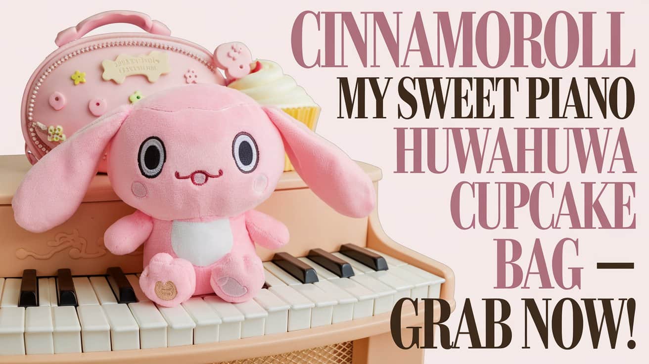 Cinnamoroll My Sweet Piano Huwahuwa Cupcake Bag –  Grab Now